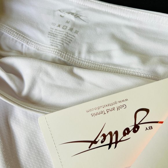 GOTTEX Women's Athletic Skort White NWT Size M - Picture 2 of 7